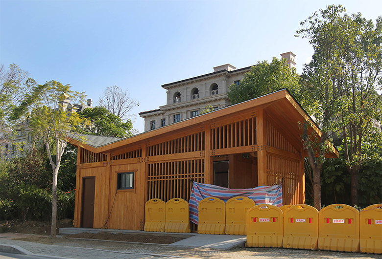 福建木别墅