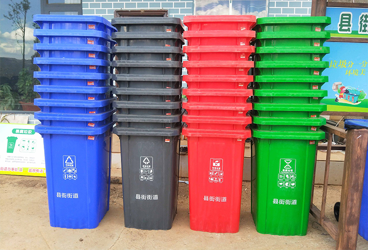 昆明塑料垃圾桶厂家教您塑料垃圾桶这样清洁才更有效