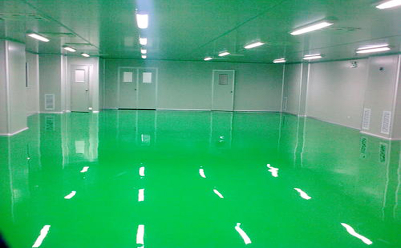 四川西部邦泰电子厂区建设无尘净化车间完工