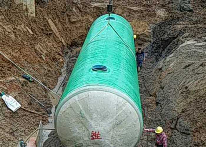 平潭岚城佳园缠绕化粪池安放
