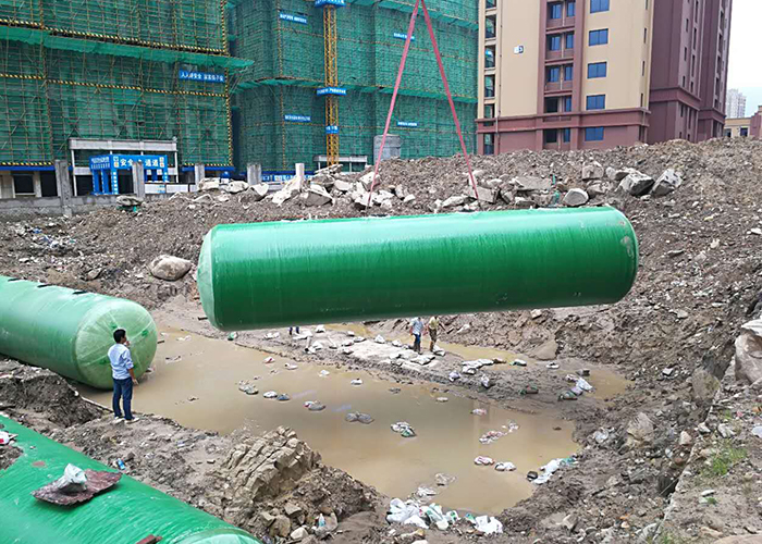 宁德汽车枢纽中心成品化粪池