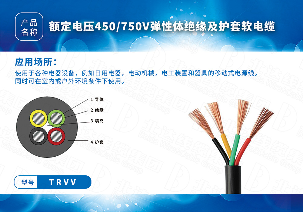 特種電纜系列TRVV