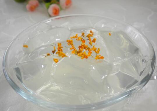 白凉粉可以直接用冷水冲洗吗？