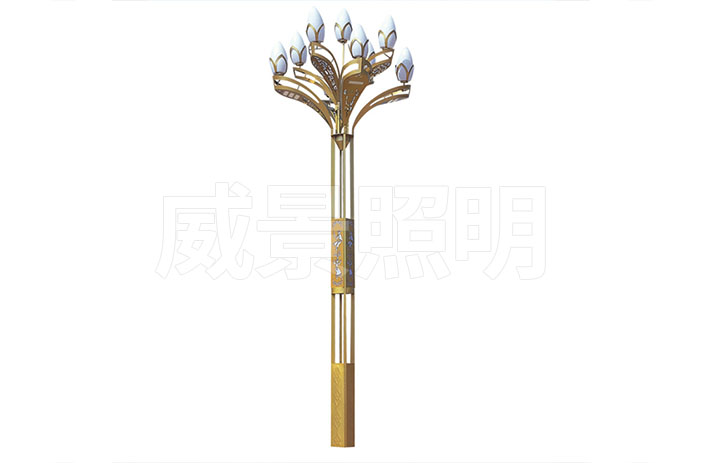 九火玉兰灯