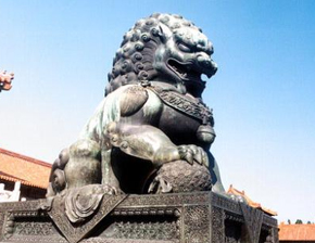 河北/邯郸关于石狮子的四种正确的摆放方法