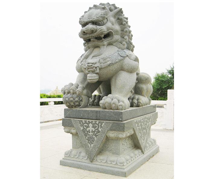 亳州、阜阳石狮子的摆放寓意 、石狮子的吉祥作用