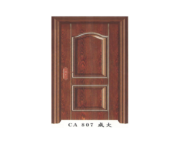 鋼木防盜防火門