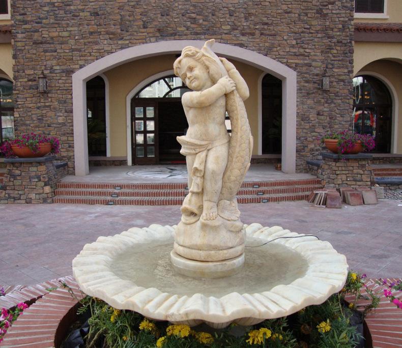 东兴、桂平石雕喷泉的制作方法和它的设计寓意作用！