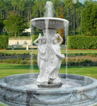 欧式石雕喷泉