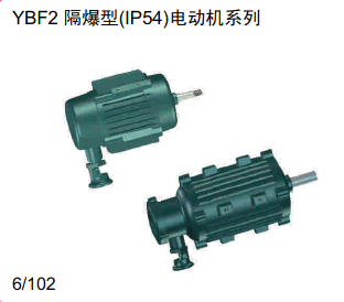 YBF2隔爆型（IP54）电动机系列