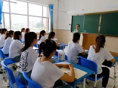 服務禮儀課堂風采