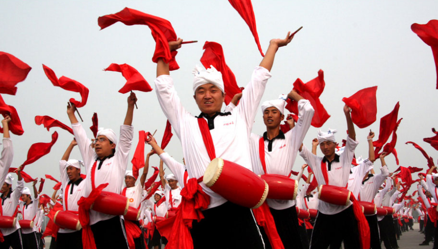 安塞腰鼓是陕北民间的一种特殊文化