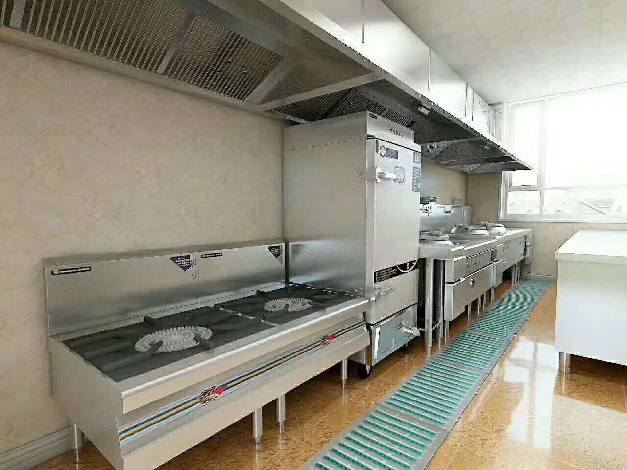绍兴/台州不锈钢厨房设备厂分享西餐厨房的整体规划