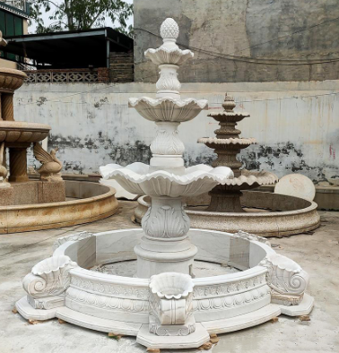 石雕喷泉的制作方法和它的设计寓意作用概述
