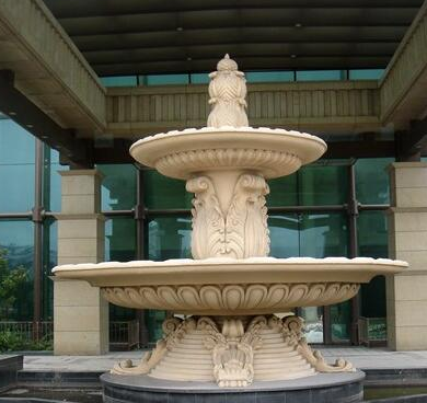 大石橋/蓋州石雕噴泉的制作方法和它的設計寓意作用！