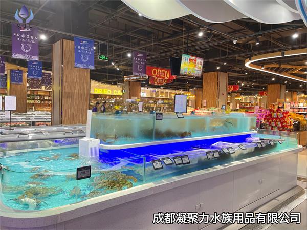 重庆超市鱼缸定做厂家
