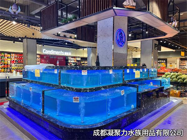 重庆超市鱼缸定制