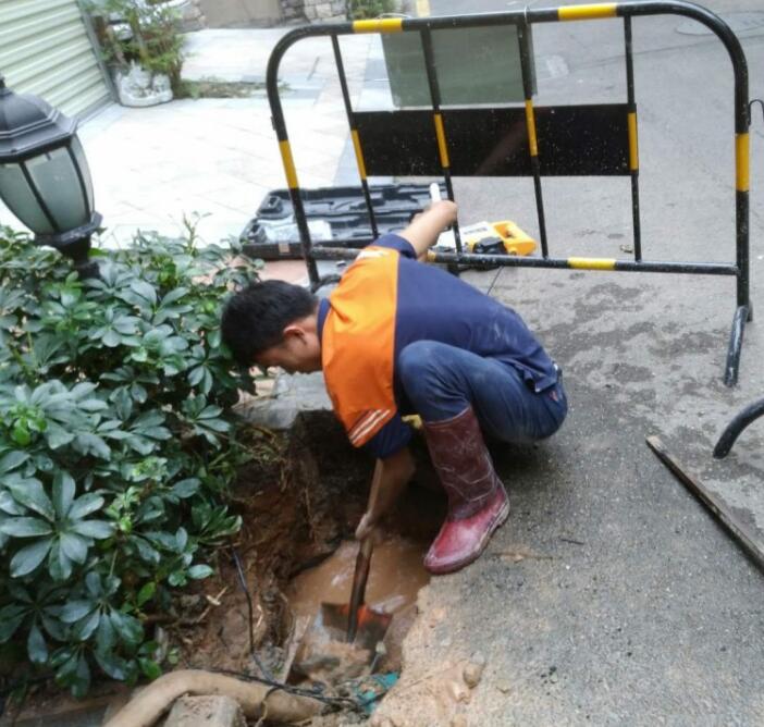 广州管道漏水维修