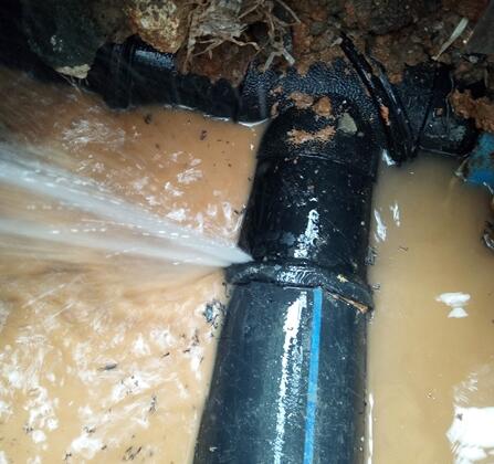 江门地下污水管漏水维修