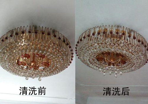 廣州水晶燈清洗