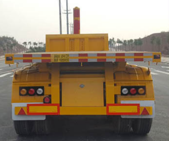 低平板自卸式半挂车
