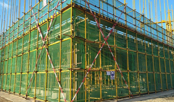 鋼管腳手架搭建施工