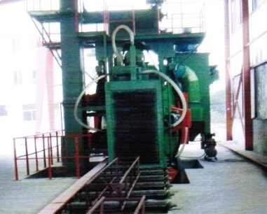 鋼板通過式拋丸機