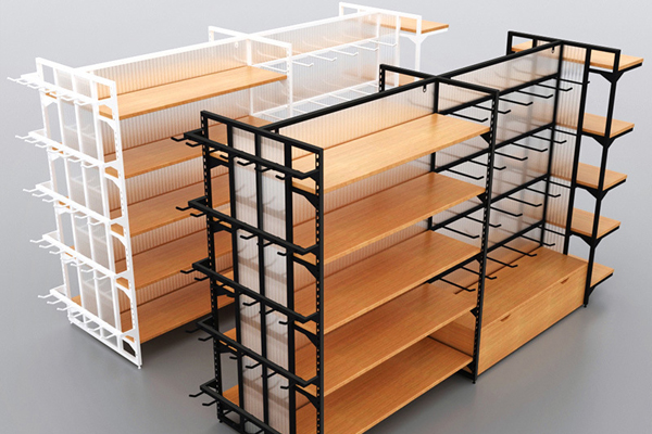 超市里运用的钢木货架木板材质有哪些?各有什么优势?