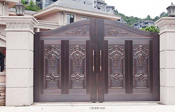 云南别墅铜门的原材料材质有哪些？