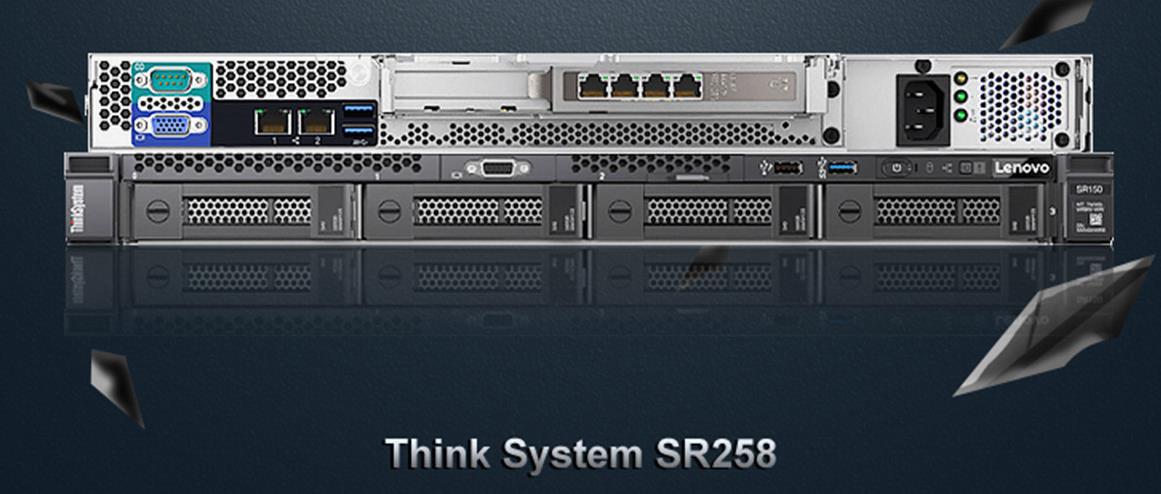 联想SR258服务器至强E-2234 16G 480G 2*2T，可随您的发展而扩展