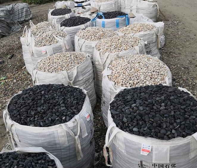 湖北漢江石材天然鵝卵石廠家、鵝卵石批發