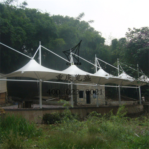 帐篷和膜结构遮阳雨棚的区别