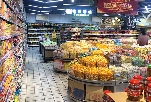 云南超市货架 