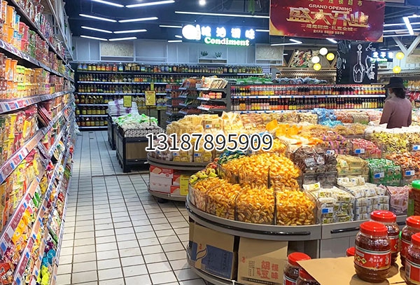 超市糖果货架