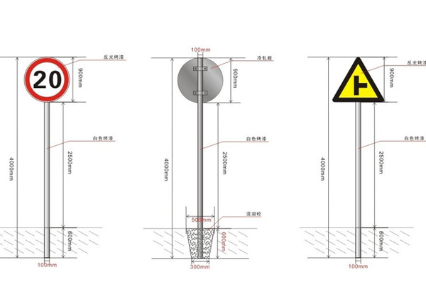 云南交通標(biāo)志桿廠家