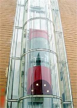 觀光電梯的玻璃幕墻是哪三部分組成的？