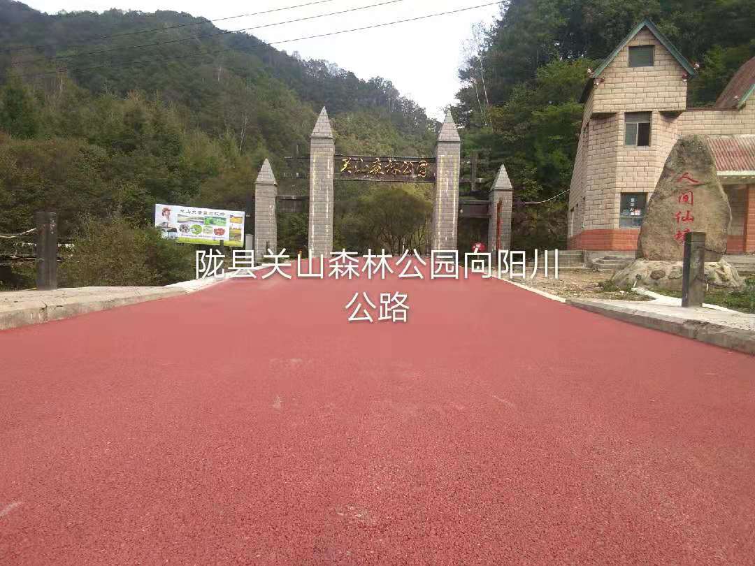 陇县陇马路至向阳川公路改建项目