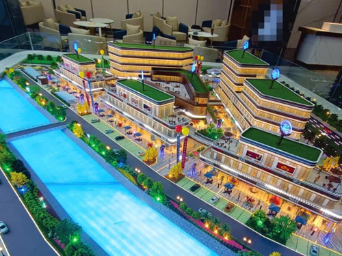 鄭州房地產樓盤沙盤模型