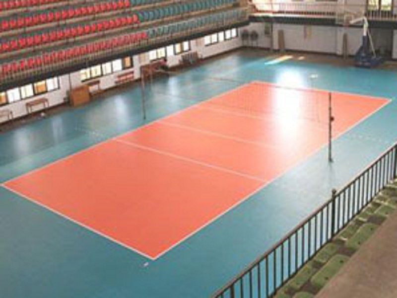 贵州篮球场运动地胶厂家在工程施工安裝有什么要求？