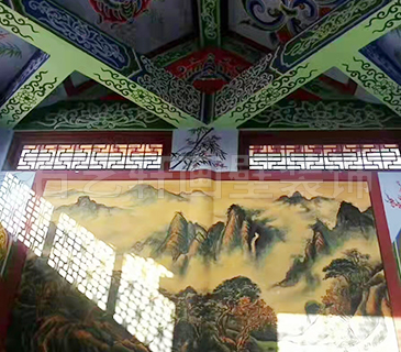 宣威寺庙彩绘壁画
