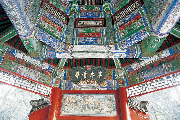 蘇式彩畫-云南古建筑彩繪公司
