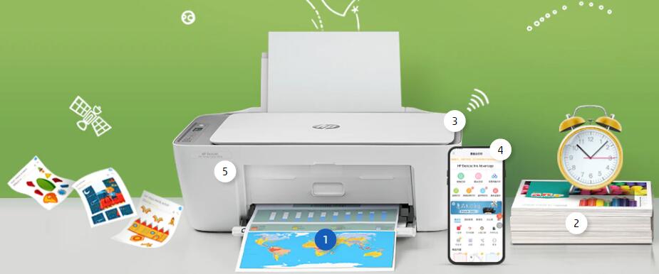 HP DeskJet打印机，助力简单的日常打印