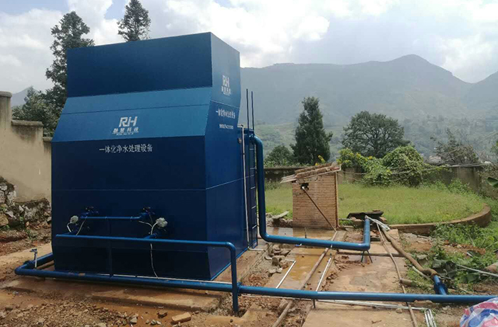 文山造紙廠-一體化凈水處理設備安裝工程