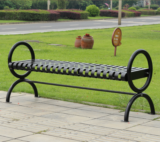贵州成都铁艺公园椅设计