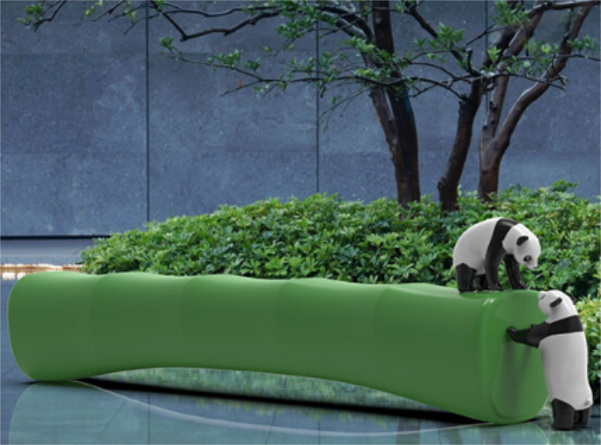 贵州玻璃钢休闲椅设计