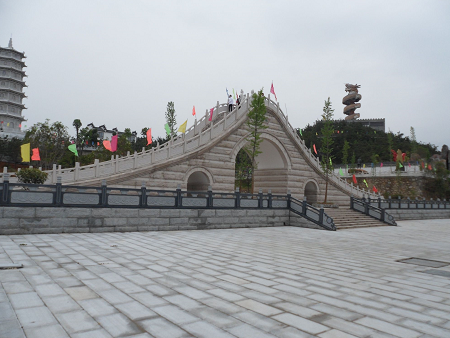 安徽太湖县五千年文博园石桥