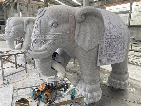 大象雕刻2