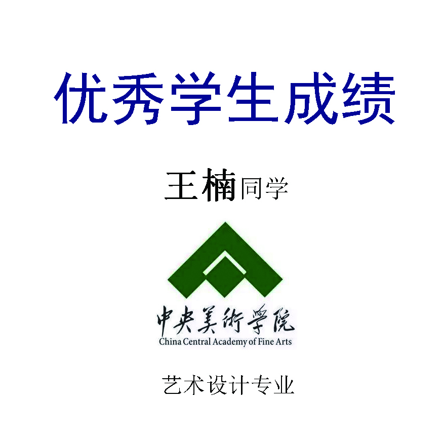 王楠——中央美术学院