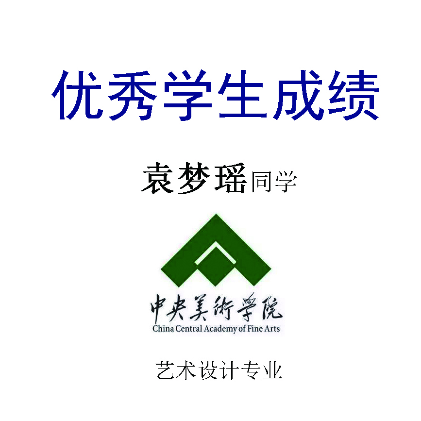 袁梦瑶——中央美术学院