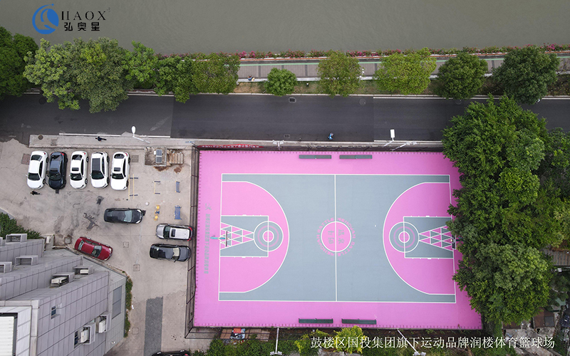 鼓楼区国投集团旗下运动品牌润楼体育篮球场